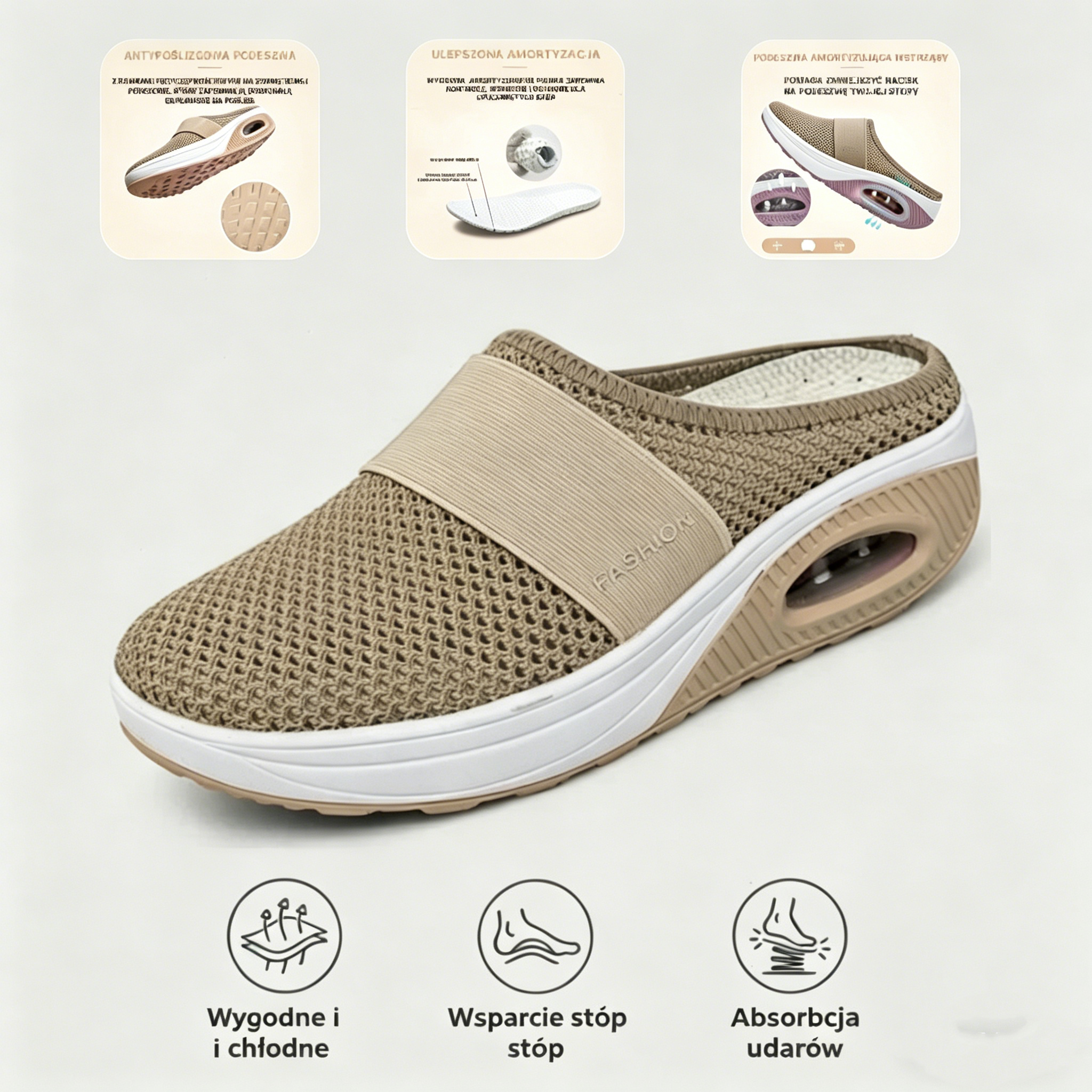 (🔥60% zniżki dzisiaj - nie przegap!) LULUMALASS® - Damskie buty ortopedyczne z amortyzacją ✅ Pożegnaj ból stóp i ciesz się całodziennym komfortem!