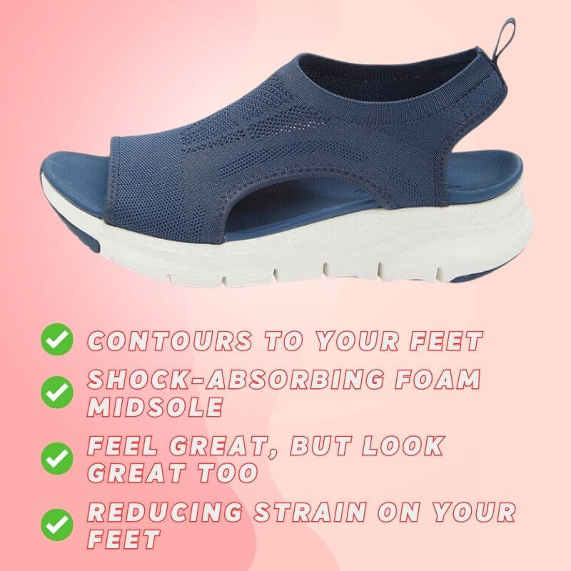 🔥60% zniżki przez ograniczony czas - Letnie sandały ortopedyczne - Ergonomiczna konstrukcja✅ Spraw, by chodzenie było wygodniejsze