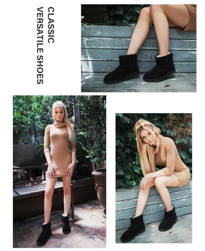 (🔥40% zniżki dzisiaj - nie przegap!) ⏰ LULUMALASS® - Ergonomiczne - Wodoodporne, antypoślizgowe, ocieplone wełną buty ✅ Wsparcie łagodzące ból łuku stopy