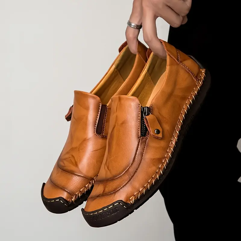 [Ograniczona czasowo: 60% zniżki, nie przegap] Stylowe, miękkie i wygodne włoskie skórzane buty ✅ Wsparcie łuku stopy ułatwia chodzenie