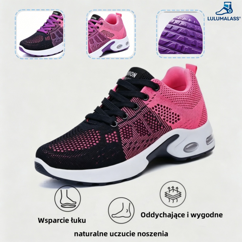(🔥60% zniżki dzisiaj - nie przegap!) ⏰LULUMALASS® - Miękkie i wygodne, amortyzowane, ortopedyczne buty sportowe ✅ (wsparcie łuku stopy, łagodzenie dyskomfortu)