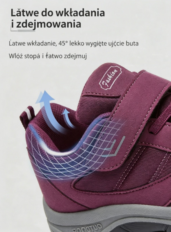 (🔥60% zniżki dzisiaj - nie przegap!) LULUMALASS® - Damskie buty ortopedyczne z amortyzacją ✅ Pożegnaj ból stóp i ciesz się całodziennym komfortem!