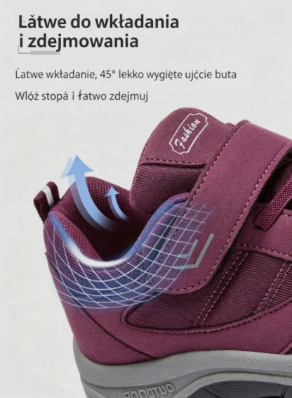 (🔥60% zniżki dzisiaj - nie przegap!) LULUMALASS® - Damskie buty ortopedyczne z amortyzacją ✅ Pożegnaj ból stóp i ciesz się całodziennym komfortem!