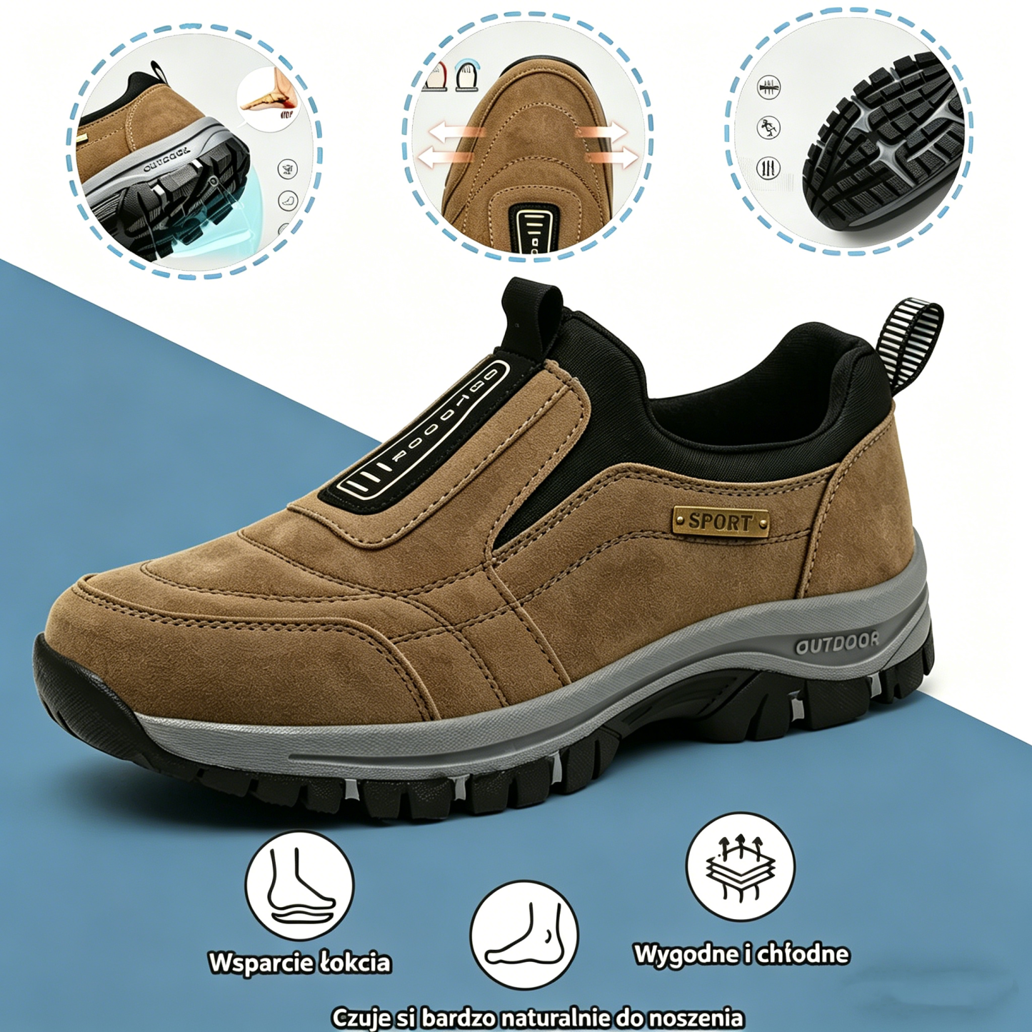 (🔥60% zniżki dzisiaj - nie przegap!) ⏰LULUMALASS® Ergonomiczna konstrukcja - Miękkie i wygodne buty ortopedyczne✅ (Wsparcie łuku stopy łagodzące dyskomfort)