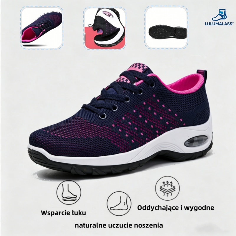 (🔥60% zniżki dzisiaj - nie przegap!) LULUMALASS® - Damskie buty ortopedyczne z amortyzacją ✅ Pożegnaj ból stóp i ciesz się całodziennym komfortem!