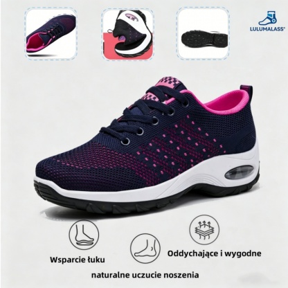 (🔥60% zniżki dzisiaj - nie przegap!) LULUMALASS® - Damskie buty ortopedyczne z amortyzacją ✅ Pożegnaj ból stóp i ciesz się całodziennym komfortem!