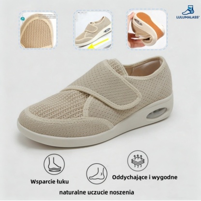 (🔥60% zniżki dzisiaj - nie przegap!) LULUMALASS® - Damskie buty ortopedyczne z amortyzacją ✅ Pożegnaj ból stóp i ciesz się całodziennym komfortem!