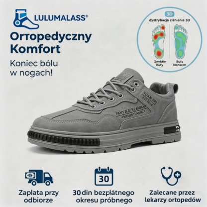 (🔥60% zniżki dzisiaj - nie przegap!) ⏰LULUMALASS® Ergonomiczna konstrukcja - Miękkie i wygodne buty ortopedyczne✅ Pożegnaj ból stóp i ciesz się całodziennym komfortem!
