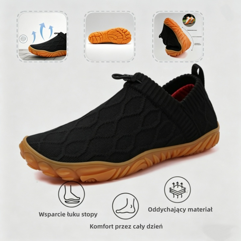 (🔥60% zniżki dzisiaj - nie przegap!) LULUMALASS® - Męskie buty ortopedyczne z amortyzacją &Skóra łosia szyta ręcznie✅ Pożegnaj ból stóp i ciesz się całodziennym komfortem!