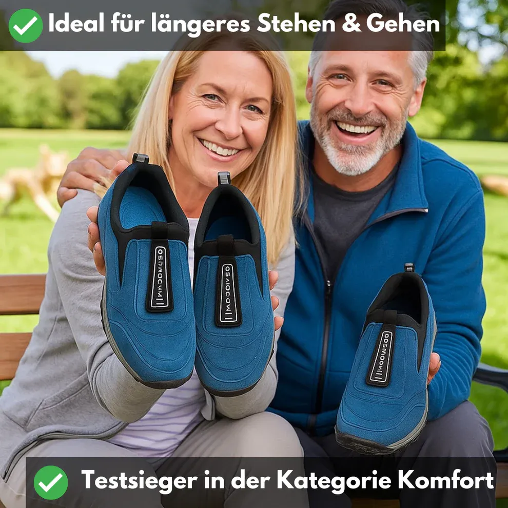 (🔥50% zniżki dzisiaj - nie przegap!)⏰Ergonomicznie zaprojektowane, miękkie i wygodne ortopedyczne buty sportowe (podparcie łuku stopy łagodzące dyskomfort)