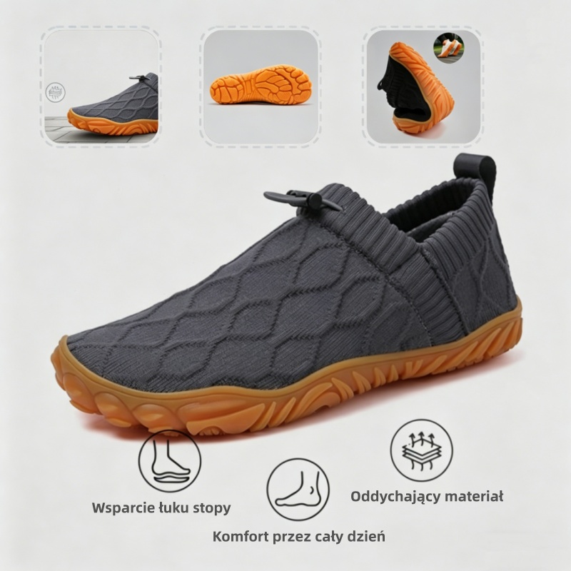 (🔥60% zniżki dzisiaj - nie przegap!) LULUMALASS® - Męskie buty ortopedyczne z amortyzacją &Skóra łosia szyta ręcznie✅ Pożegnaj ból stóp i ciesz się całodziennym komfortem!