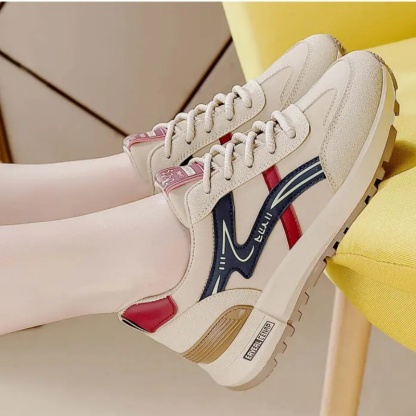 (🔥60% zniżki dzisiaj - nie przegap!) ⏰Ergonomiczna konstrukcja - miękkie i wygodne damskie ortopedyczne buty sportowe (wsparcie łuku stopy, łagodzenie dyskomfortu)