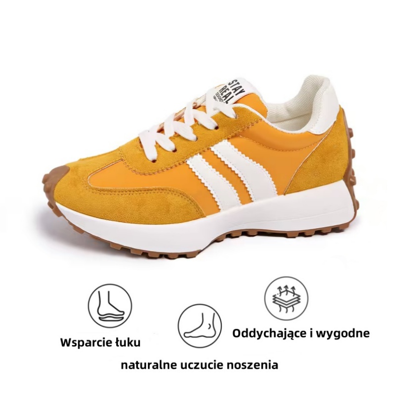 (🔥60% zniżki dzisiaj - nie przegap!)⏰Ergonomicznie zaprojektowane, miękkie i wygodne ortopedyczne buty sportowe (podparcie łuku stopy łagodzące dyskomfort)