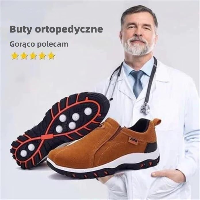 (🔥60% zniżki dzisiaj - nie przegap) ⏰Ergonomiczne - miękkie i wygodne ortopedyczne buty codzienne/sportowe (podparcie łuku stopy ułatwia chodzenie)
