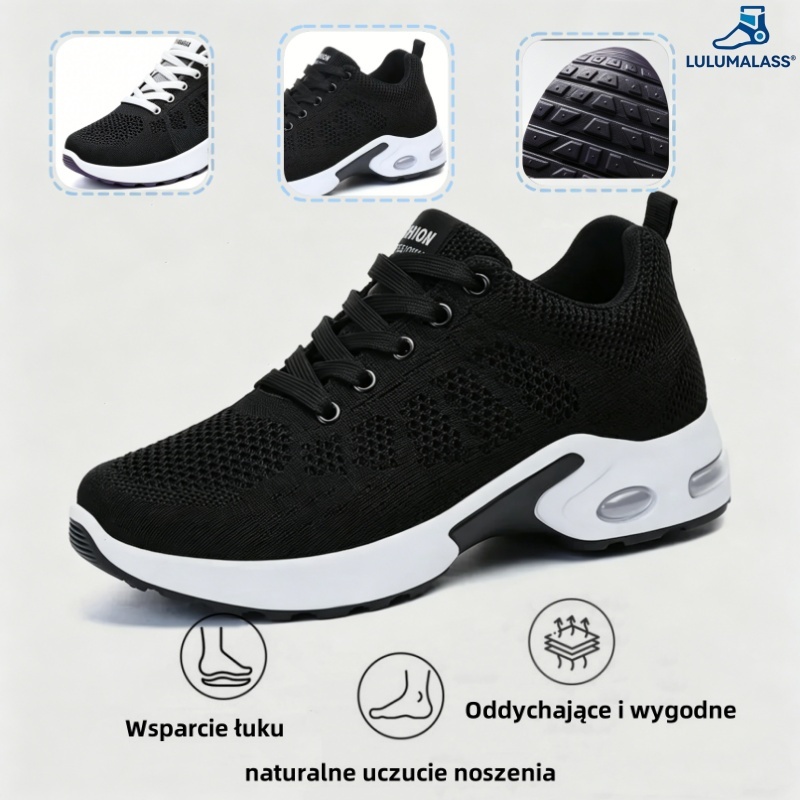 (🔥60% zniżki dzisiaj - nie przegap!) ⏰LULUMALASS® - Miękkie i wygodne, amortyzowane, ortopedyczne buty sportowe ✅ (wsparcie łuku stopy, łagodzenie dyskomfortu)