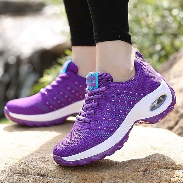 (🔥60% zniżki dzisiaj - nie przegap!) ⏰Ergonomiczna konstrukcja - miękkie i wygodne, amortyzowane, ortopedyczne buty sportowe dla kobiet (podparcie łuku stopy, łagodzenie dyskomfortu)