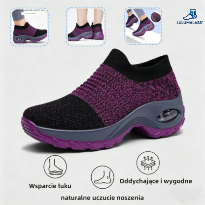 (🔥60% zniżki dzisiaj - nie przegap!) ⏰LULUMALASS® - Miękkie i wygodne, amortyzowane, ortopedyczne buty sportowe ✅ (wsparcie łuku stopy, łagodzenie dyskomfortu)