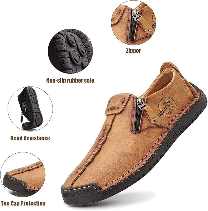 Skórzane buty męskie