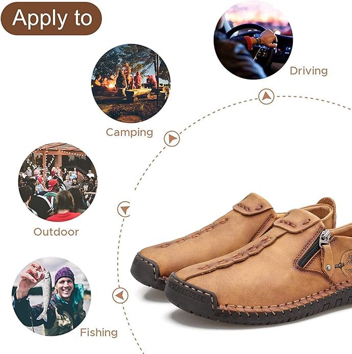 Skórzane buty męskie