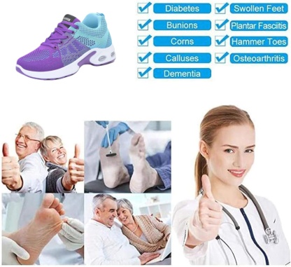 【🔥60% zniżki dzisiaj - nie przegap tego】🔥Ortopedyczne buty z poduszką powietrzną ✅wsparcie łuku dla większego komfortu