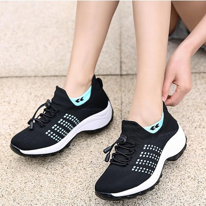 (🔥60% reducere pentru o perioadă limitată - nu o ratați) ⏰ Ergonomice - Pantofi sport pentru femei, moi și confortabili (suportul pentru arcul plantar facilitează mersul)