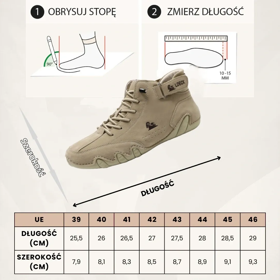 (🔥60% zniżki dzisiaj - nie przegap!)LULUMALASS®-Męskie skórzane buty ortopedyczne ✅ koniec bólu stóp, wygoda na cały dzień!