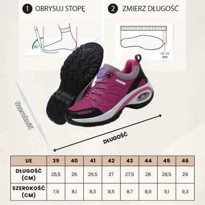 (🔥60% zniżki dzisiaj - nie przegap!)⏰Ergonomicznie zaprojektowane, miękkie i wygodne ortopedyczne buty sportowe (podparcie łuku stopy łagodzące dyskomfort)