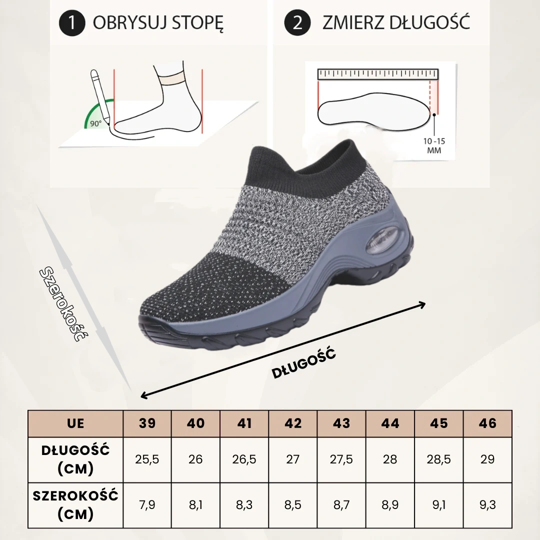 (🔥60% zniżki dzisiaj - nie przegap!) ⏰LULUMALASS® - Miękkie i wygodne, amortyzowane, ortopedyczne buty sportowe ✅ (wsparcie łuku stopy, łagodzenie dyskomfortu)