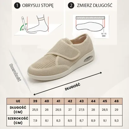 (🔥60% zniżki dzisiaj - nie przegap!) LULUMALASS® - Damskie buty ortopedyczne z amortyzacją ✅ Pożegnaj ból stóp i ciesz się całodziennym komfortem!