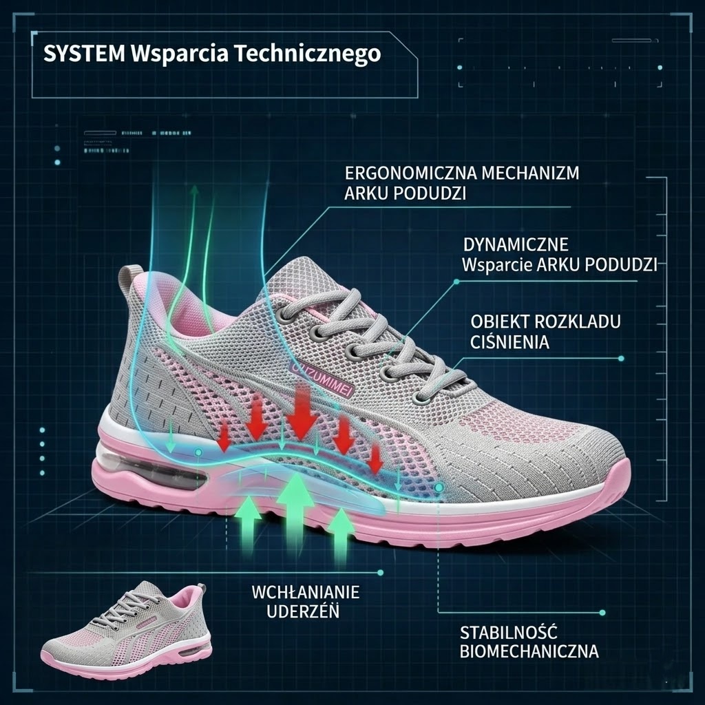 (🔥60% zniżki dzisiaj - nie przegap!) LULUMALASS® - Damskie buty ortopedyczne z amortyzacją ✅ Pożegnaj ból stóp i ciesz się całodziennym komfortem!