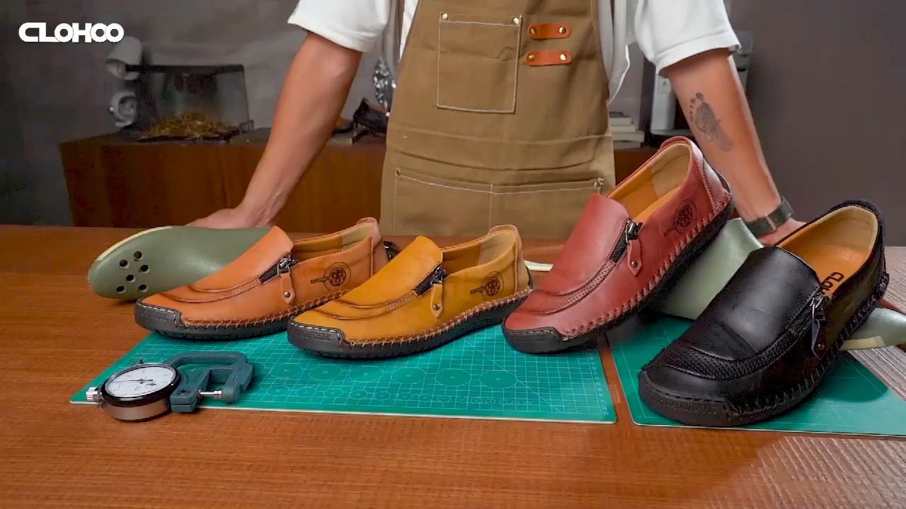 [Ograniczona czasowo: 60% zniżki, nie przegap] Stylowe, miękkie i wygodne włoskie skórzane buty ✅ Wsparcie łuku stopy ułatwia chodzenie