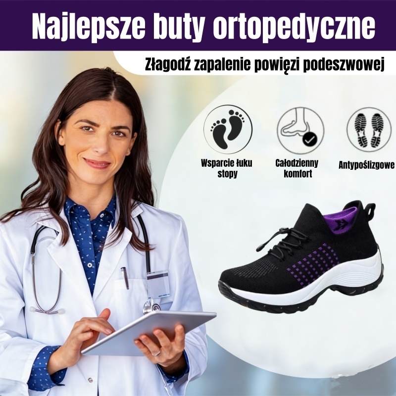 (🔥60% zniżki dzisiaj - nie przegap!) ⏰LULUMALASS® - Miękkie, wygodne, oddychające i amortyzowane buty sportowe ✅ (Wsparcie łuku stopy łagodzące dyskomfort)