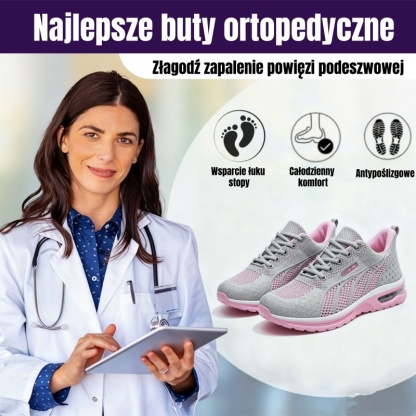 (🔥60% zniżki dzisiaj - nie przegap!) LULUMALASS® - Damskie buty ortopedyczne z amortyzacją ✅ Pożegnaj ból stóp i ciesz się całodziennym komfortem!