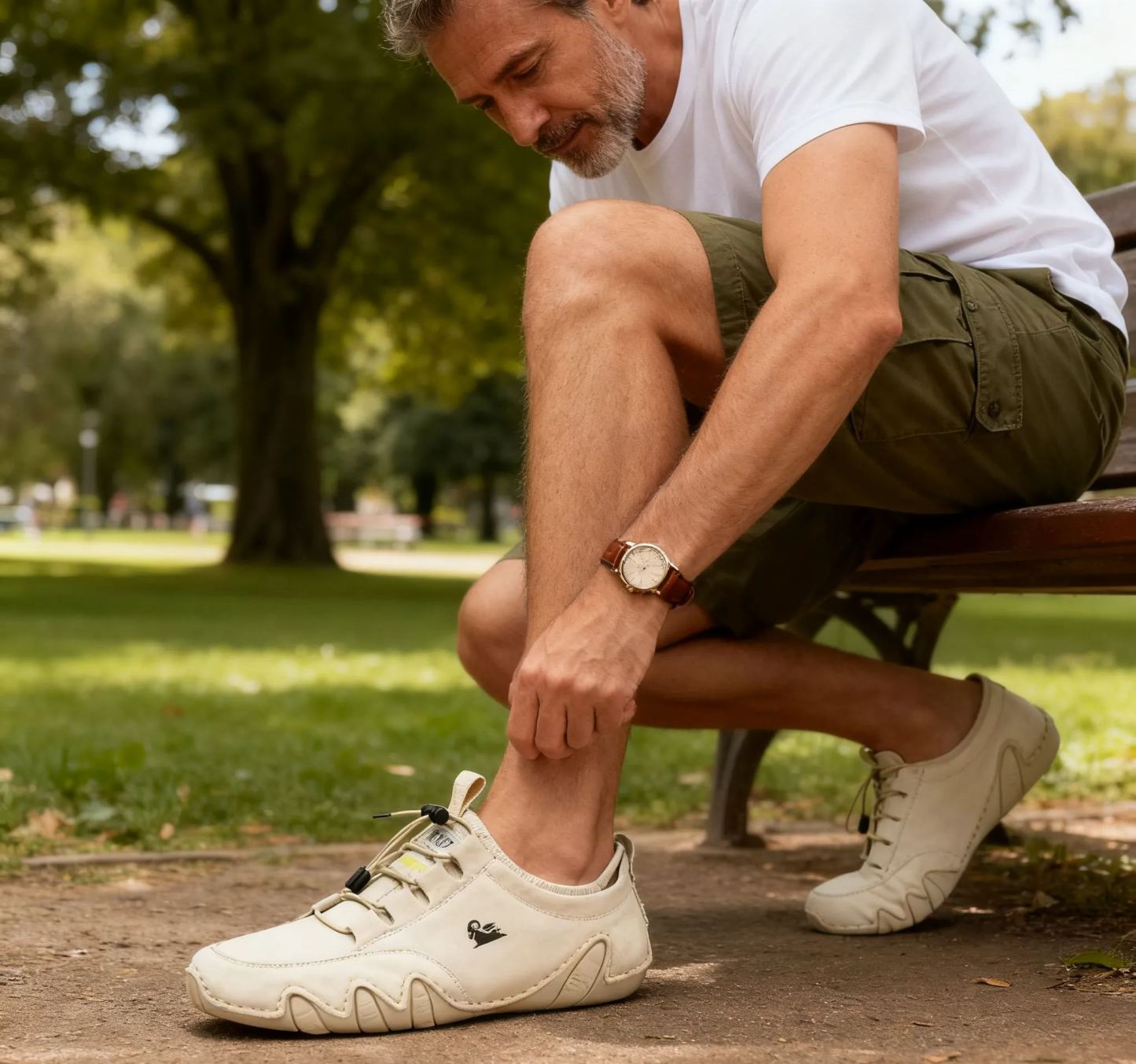 Skórzane buty męskie