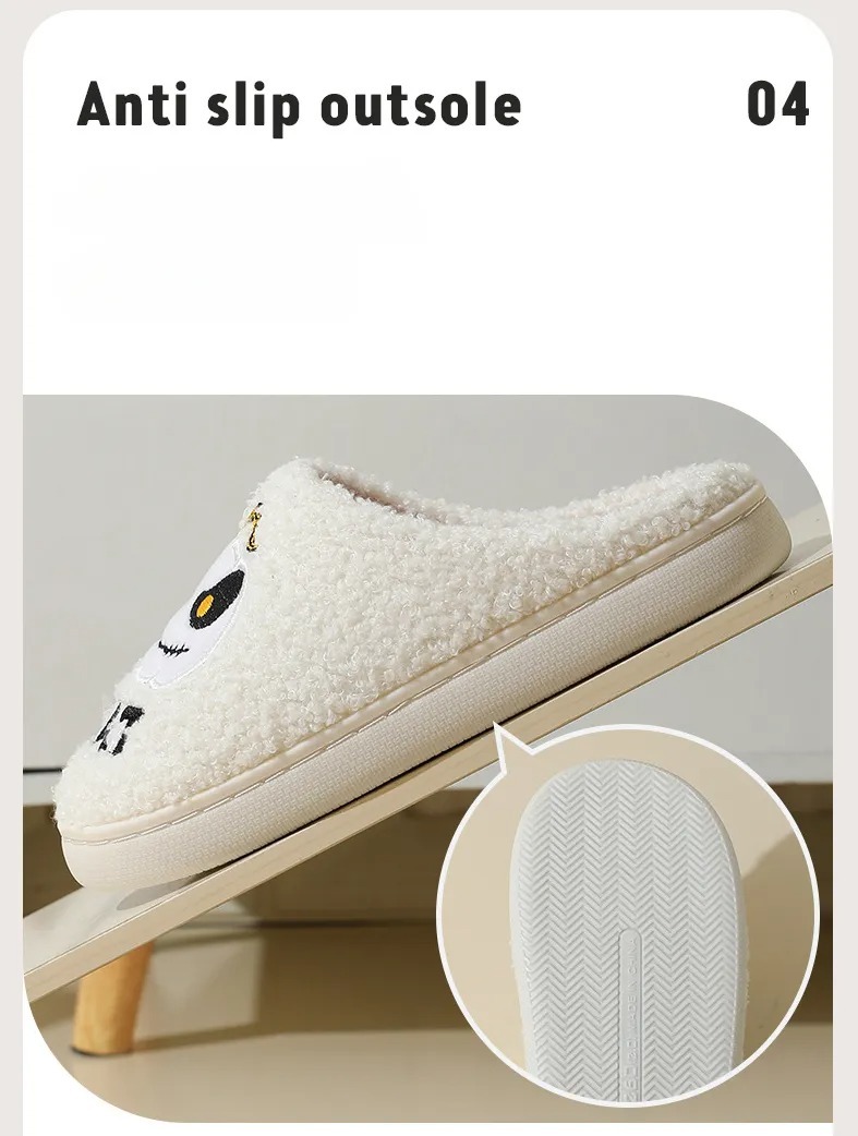 (🔥Specjalna oferta na Halloween: 60% zniżki – Nie przegap!🔥) Pluszowe kapcie w kształcie dyni na Halloween ✅Kup dwie pary butów za jedyne 162 zł