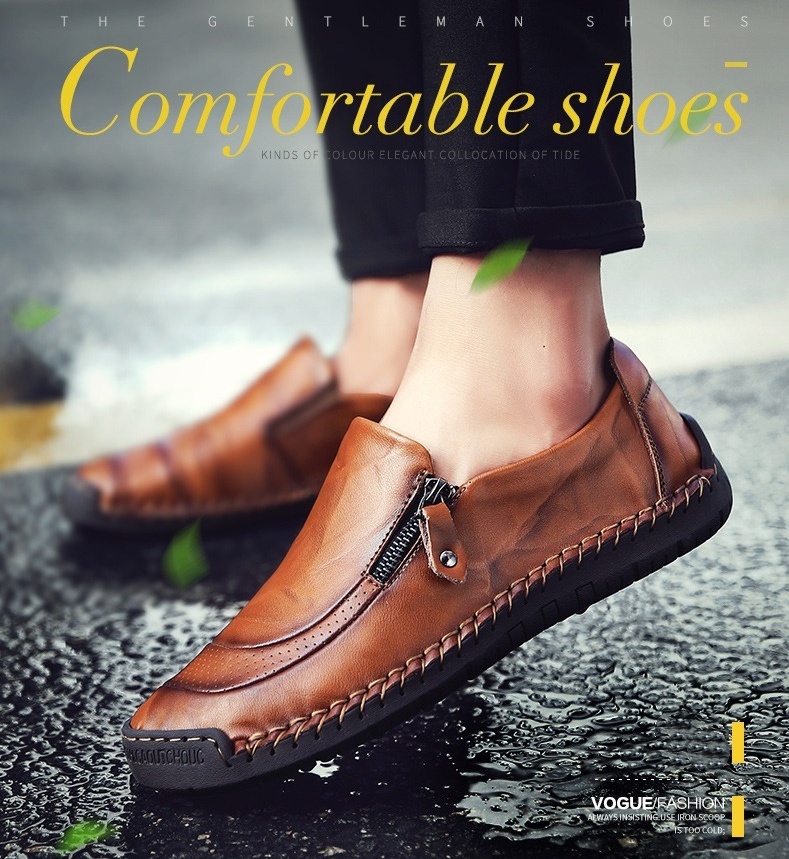 [Ograniczona czasowo: 60% zniżki, nie przegap] Stylowe, miękkie i wygodne włoskie skórzane buty ✅ Wsparcie łuku stopy ułatwia chodzenie