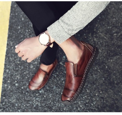 [Ograniczona czasowo: 60% zniżki, nie przegap] Stylowe, miękkie i wygodne włoskie skórzane buty ✅ Wsparcie łuku stopy ułatwia chodzenie