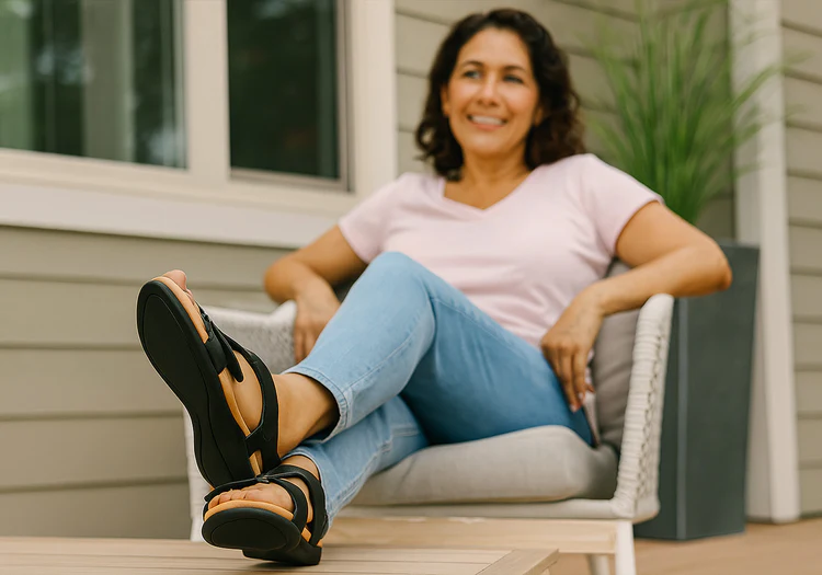 【¡60% de descuento hoy! ¡No te lo pierdas! 】Sandalias ortopédicas de moda 2025 ✅ Caminar más cómodo