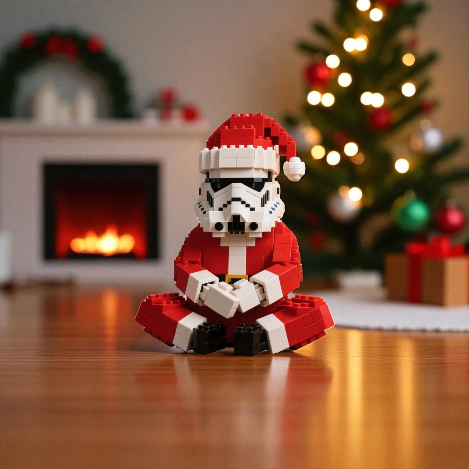 Christmas Stormtrooper – Galactic Cheer with a Twist!❄️
