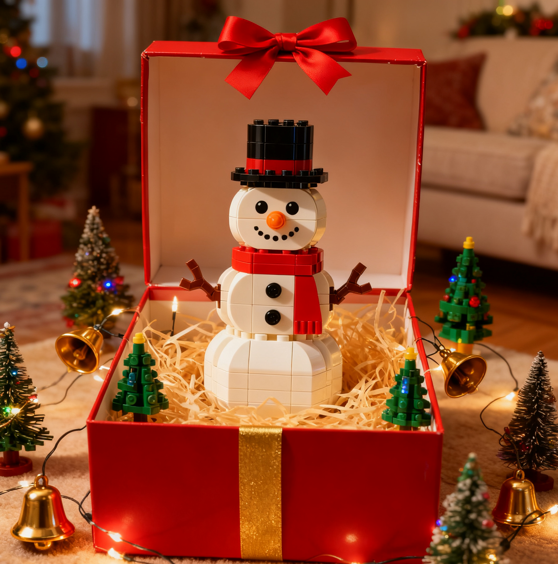 2025 Christmas Edition– Snowman Building Blocks