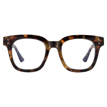 Blaulichtfilter Brille Damen, Übergroße Computerbrillen zum Spielen, Metallscharnier Blaufilter Brille ohne Sehstärke