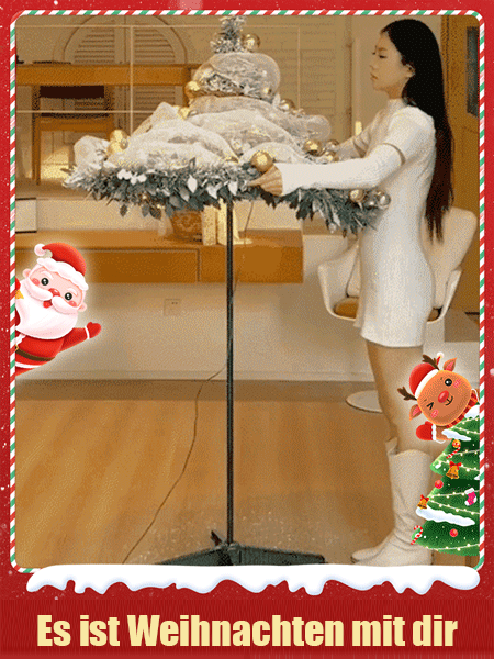 [Romantische Weihnacht] Zusammenklappbarer Weihnachtsbaum