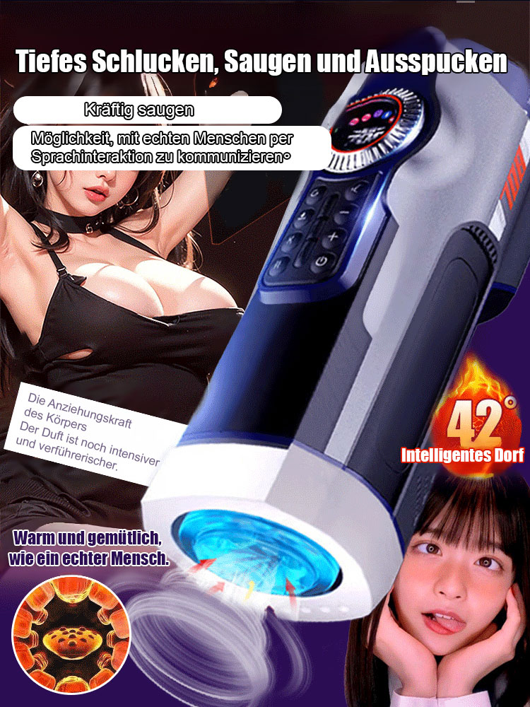 【Realistisches Gefühl】Vollautomatischer männlicher Simulationsmasturbator