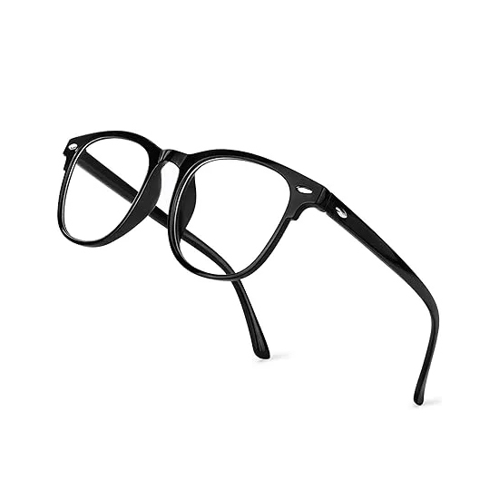 Blue Light Blocking Glasses Set, Blaulichtfilter Brille mit Zubehör, Gaming Rund Anti Blaulicht Anti Ermüdung für PC Gaming Fernseher Brillen Modebrille Bildschirmbrille Unisex Lindert Müdigkeit