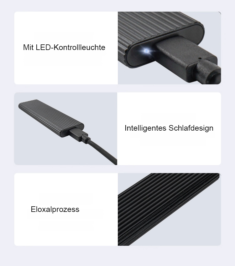 16TB Große Kapazität Type-C Tragbare Mini SSD【10 Jahre Garantie】