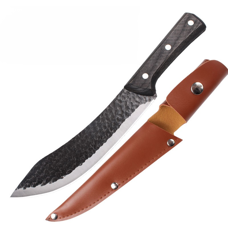 [Handgeschmiedet von einem Meisterhandwerker in Solingen] Auch nach 10.000 Schnitten noch scharf.