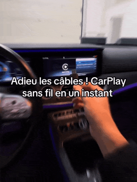 Doppelseitiger Dual-Port CarPlay Wireless-Adapter 🚗📱.