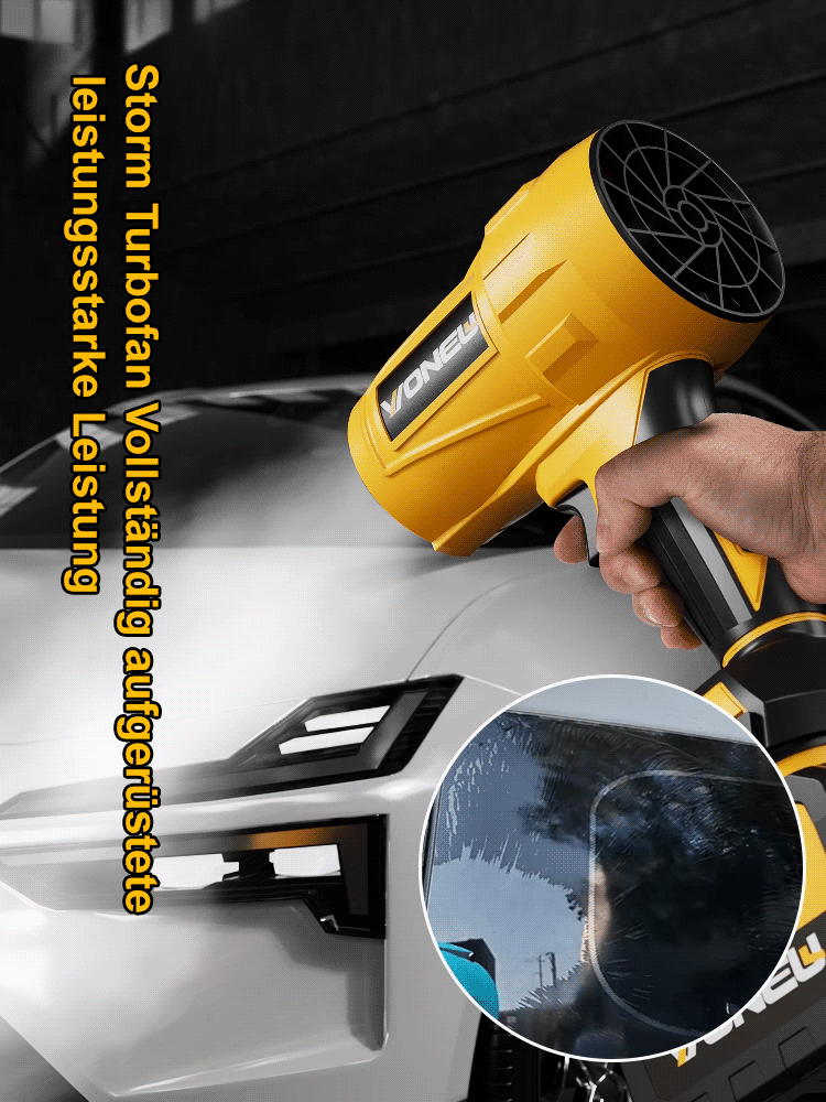 Der neueste bürstenlose Motor aus reinem Kupfer, das gleiche Fluid-Power-Design wie bei der NASA, 100.000 Pa Hochdruckluftvolumen, der Verkaufsschlager auf der Kölner Eisenwarenmesse