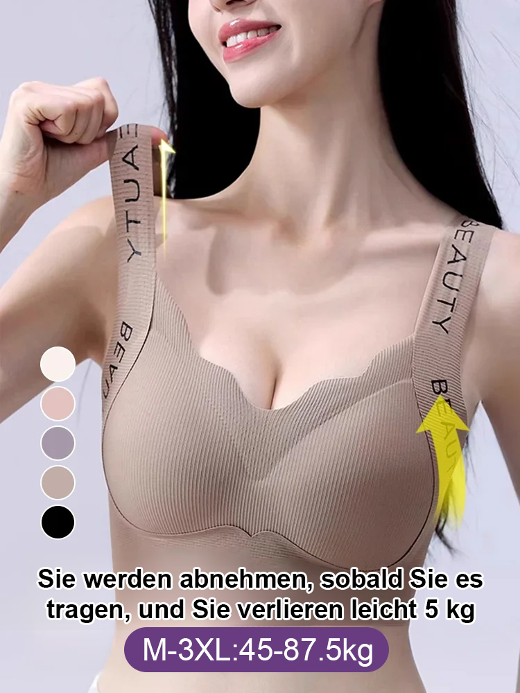 Hochwertige Luxusunterwäsche aus dünnem und weichem Spitzenmaterial kann die Hilfsbrüste straffen, ein Hängen der Brüste verhindern, die Brüste aufrecht halten und den Charme der Frau zeigen