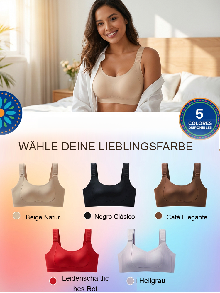 Verstellbarer Minimizer-BH für große Brüste: Stark formend & Herabhängen stoppen